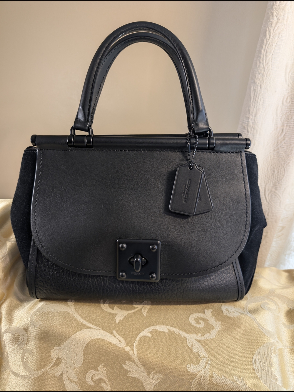 Coach Drifter Carryall In Black